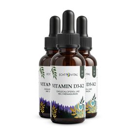 Echt Vital Vitamin D3-K2 Tropfen
