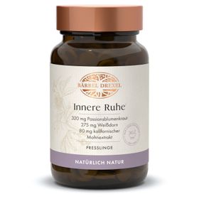 Bärbel Drexel Innere Ruhe mit Passionsblume und Weißdorn Presslinge