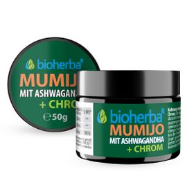 Bioherba Mumijo Extrakt Shilajit mit Ashwagandha