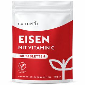 Nutravita Eisen 40 mg mit Vitamin C