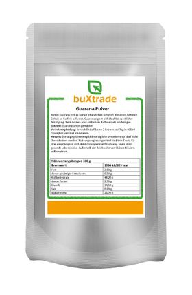 buXtrade Guarana Pulver
