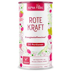 Alpha foods Rote Kraft Pulver