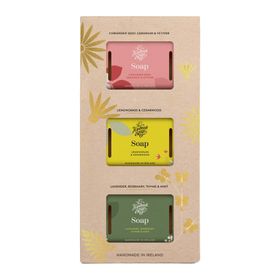Handmade Soap Company Geschenkset Seifenstücke 3x100g