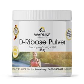 Warnke Vitalstoffe | D-Ribose Pulver