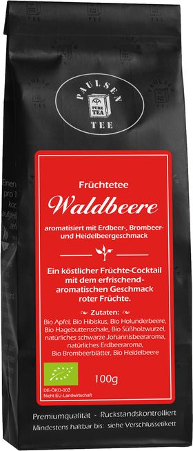 Paulsen Bio Waldbeere, Früchtetee aromatisiert