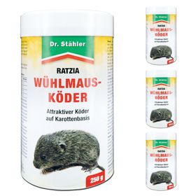 SILBERKRAFT Wühlmausköder Ratzia