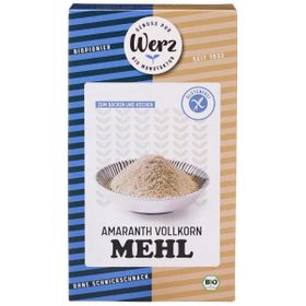 Werz Amaranth Vollkornmehl glutenfrei