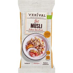 Verival Kokos Aprikose Müsli Portionsbeutel glutenfrei