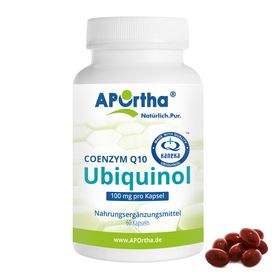 APOrtha® Kaneka Ubiquinol™ Coenzym Q10 Kapseln - 100 mg
