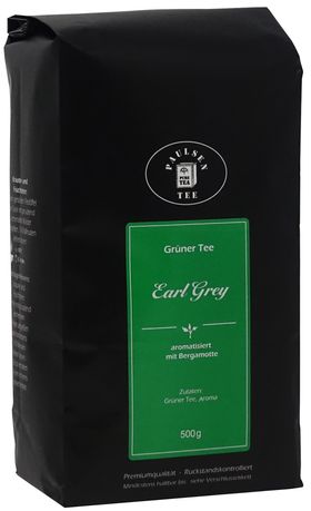 Paulsen Earl Grey, grüner Tee