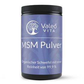 Valeo Vita® MSM Pulver (500 g) - reinster organischer Schwefel