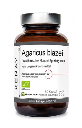 Agaricus blazei Brasilianischer Mandel-Egerling KENAY®