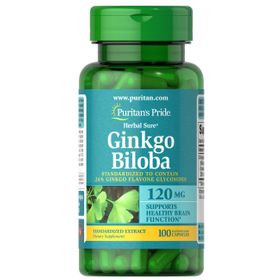 Puritan's Pride Ginkgo Biloba Standardisierter Extrakt 120 mg