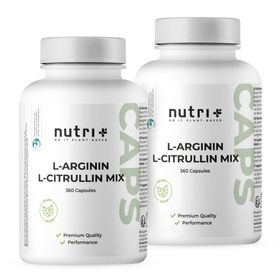 nutri+ L-Arginin Citrullin Kapseln - 720 Stück