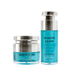 ErthSkin London Marine Glow Vitamin C + Kollagenkonzentrat-Serum + Meereskonzentrat-Creme