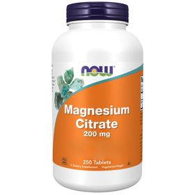 Now Foods Magnesiumcitrat 200 mg