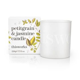 This Works candle - petitgrain & jasmine 220g - Ltd Edition