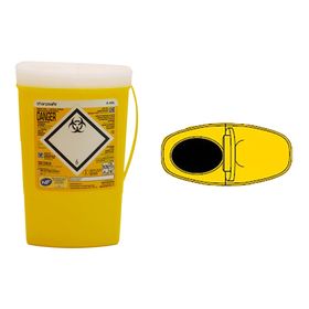 Dahlhausen Abwurfbehälter Sharpsafe Exchange 0,45 L Öffnung ohne Abkopplung