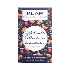 Klar-Seifen - Klar's fester Conditioner Weihnachtsmandarine