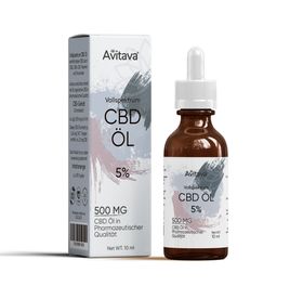 Avitava 5% CBD Öl im Vollspektrum