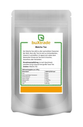 buXtrade Matcha Tee Pulver