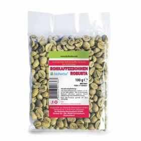 Bioherba Rohkaffeebohnen Robusta