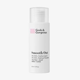 Geek & Gorgeous Smooth Out, Anti-Ageing Peeling mit 12% AHA und  Feigenkaktusextrakt, 30 ml