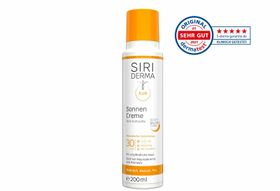 SIRIDERMA Sonnencreme ohne Duft LSF30