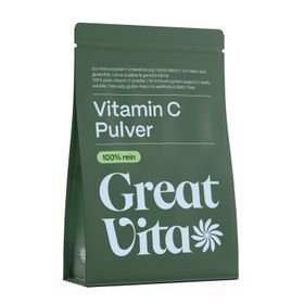 GreatVita Vitamin C Pulver 400g, reine Ascorbinsäure
