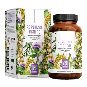 Haar Komplex schöne Haare Aminosäuren Pflanzenextrakte 120 vegane Kapseln Rapunzelmähne NATURTREU®