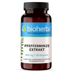 Bioherba Pfefferminze Extrakt Kapseln