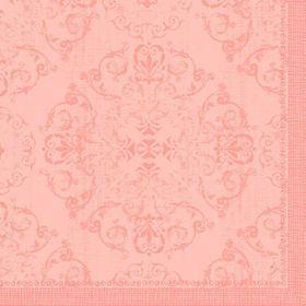 12x Dunilin-Servietten 40 x 40  1/4 Falz Opulent Mellow Rose