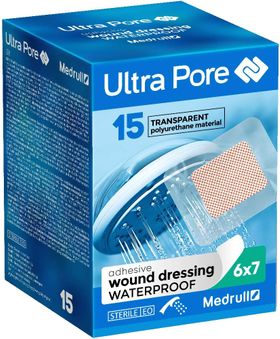 Medrull 100% Wasserfestes Wundpflaster Wasserfestes Pflaster