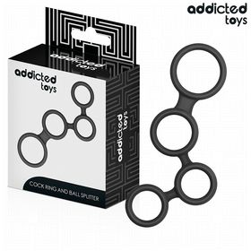 Addicted Toys - Penisring mit Hodenteilern