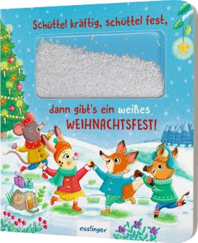 Schüttel-Pappe: Schüttel kräftig, schüttel fest, dann gibt’s ein weißes Weihnachtsfest!