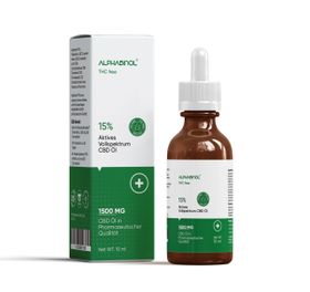 ALPHABINOL® - THC-frei Premium Vollspektrum CBD Öl