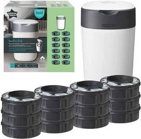 Tommee Tippee Windeleimer Twist & Click Sangenic Tec Starterset