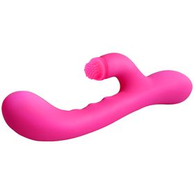 Rabbitvibrator "Idol" mit Heizfunktion, 22,4 cm | 7 Vibrationsmodi | Nalone