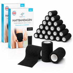 Health Press Haftbandage – Selbstklebender Verband 10cm x 4,5m