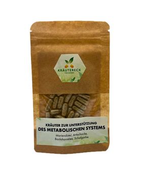 Kräutereck - Kräuterkapseln Metabolisches System Katze