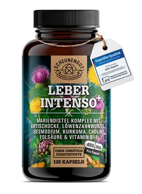 Scheunengut® LEBER INTENSO+ | Extra starker Leber Komplex mit Cholin