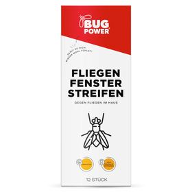 SILBERKRAFT Fliegen Fensterstreifen