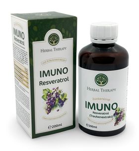 Herbal Therapy Sirup IMUNO-Resveratrol (Traubenextrakt)