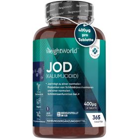 WeightWorld Jod Kaliumjodid  Tabletten