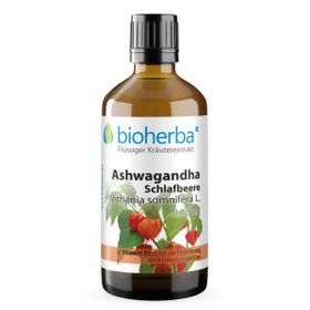 Bioherba Ashwagandha Schlafbeere Tropfen Tinktur