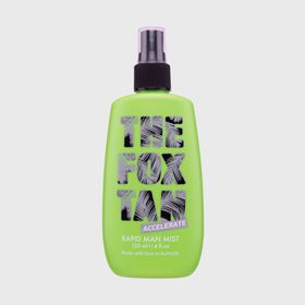 The Fox Tan Rapid Man Mist, Unisex Bräunungsbeschleuniger Spray für Gesicht und Körper, 120 ml.