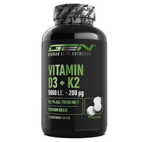 GEN Vitamin D3 + K2 5000 I.E. + 200 mcg
