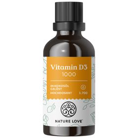 NATURE LOVE® Vitamin D3 1000 I.E.