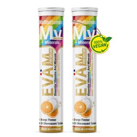 EVÄM Multivitamin + Minerals Brausetabletten - 2 Set