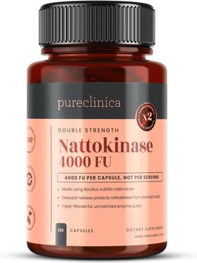 pureclinica Nattokinase mit 4.000 FU Kapseln